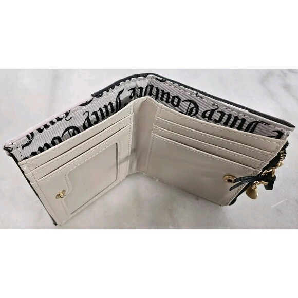 New Juicy Couture Retro Vibe Double Medium Zip Around Wallet NWT - Picture 2 of 9